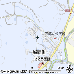 長崎県佐世保市城間町1034周辺の地図