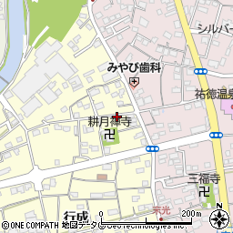 佐賀県鹿島市行成2523-4周辺の地図
