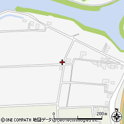 福岡県みやま市高田町江浦1710周辺の地図