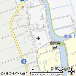 福岡県みやま市高田町江浦1426周辺の地図