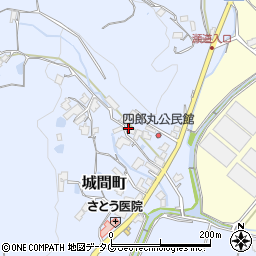 長崎県佐世保市城間町1025-第1周辺の地図