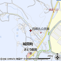長崎県佐世保市城間町1028周辺の地図