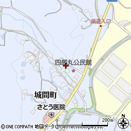 長崎県佐世保市城間町1396周辺の地図