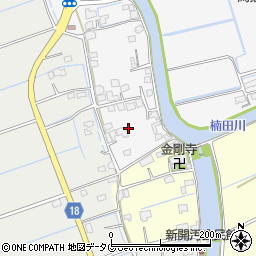 福岡県みやま市高田町江浦1427周辺の地図