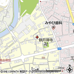 佐賀県鹿島市行成2537周辺の地図