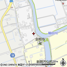 福岡県みやま市高田町江浦1431周辺の地図