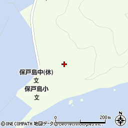 大分県津久見市保戸島72周辺の地図