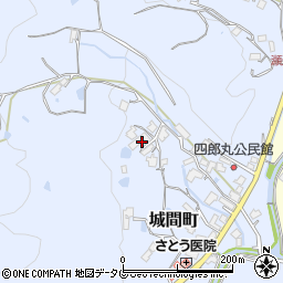 長崎県佐世保市城間町1081周辺の地図