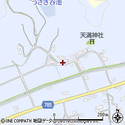 福岡県みやま市高田町下楠田82周辺の地図