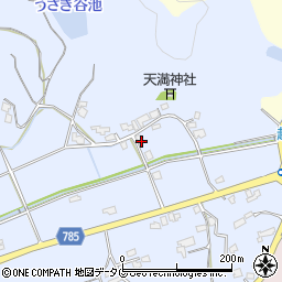 福岡県みやま市高田町下楠田36周辺の地図