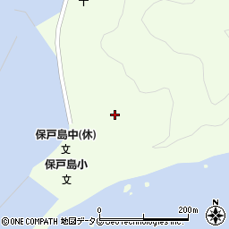 大分県津久見市保戸島73-4周辺の地図