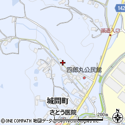 長崎県佐世保市城間町1042周辺の地図