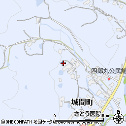 長崎県佐世保市城間町1076周辺の地図