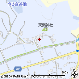 福岡県みやま市高田町下楠田34周辺の地図