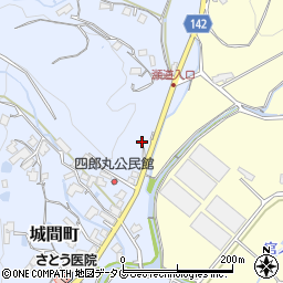 長崎県佐世保市城間町1403周辺の地図