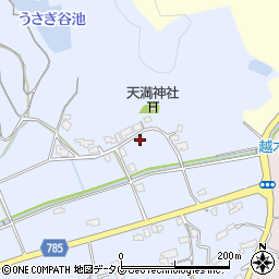 福岡県みやま市高田町下楠田32周辺の地図