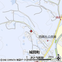 長崎県佐世保市城間町1073周辺の地図