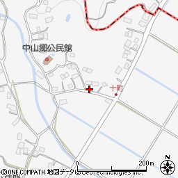 長崎県東彼杵郡川棚町中山郷1128周辺の地図