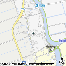 福岡県みやま市高田町江浦1400周辺の地図