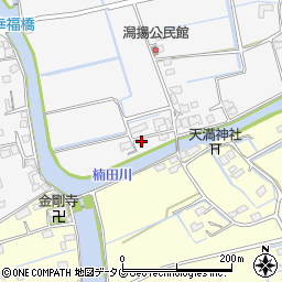福岡県みやま市高田町江浦1143周辺の地図