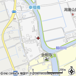福岡県みやま市高田町江浦1416周辺の地図