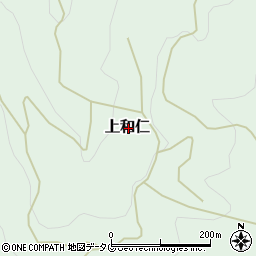 熊本県玉名郡和水町上和仁周辺の地図
