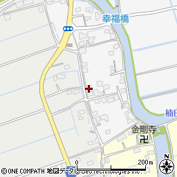 福岡県みやま市高田町江浦1399周辺の地図