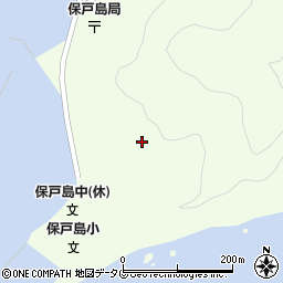 大分県津久見市保戸島115周辺の地図