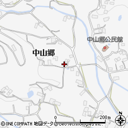 長崎県東彼杵郡川棚町中山郷1387周辺の地図