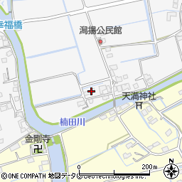 福岡県みやま市高田町江浦1130周辺の地図