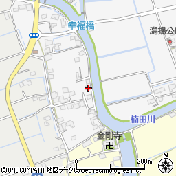 福岡県みやま市高田町江浦1414周辺の地図