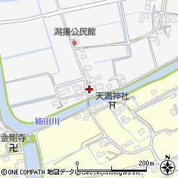 福岡県みやま市高田町江浦1115周辺の地図