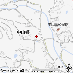 長崎県東彼杵郡川棚町中山郷1386-2周辺の地図