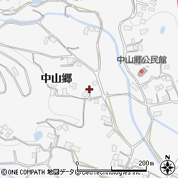 長崎県東彼杵郡川棚町中山郷1386周辺の地図