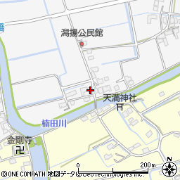 福岡県みやま市高田町江浦1134周辺の地図