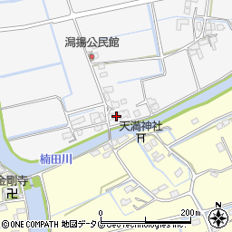 福岡県みやま市高田町江浦1114周辺の地図