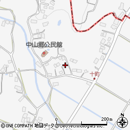 長崎県東彼杵郡川棚町中山郷1284周辺の地図