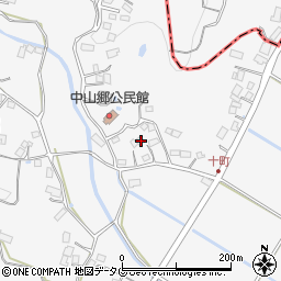 長崎県東彼杵郡川棚町中山郷1287周辺の地図