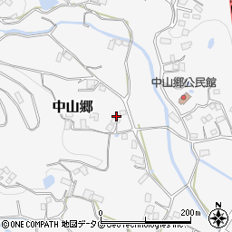 長崎県東彼杵郡川棚町中山郷1386-1周辺の地図