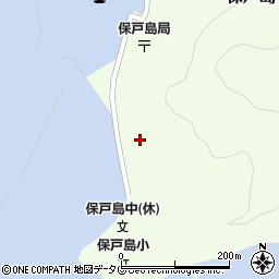 大分県津久見市保戸島1521-8周辺の地図