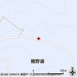高知県幡多郡黒潮町熊野浦56周辺の地図