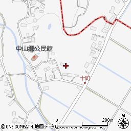 長崎県東彼杵郡川棚町中山郷1134周辺の地図