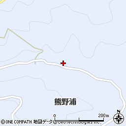 高知県幡多郡黒潮町熊野浦57周辺の地図