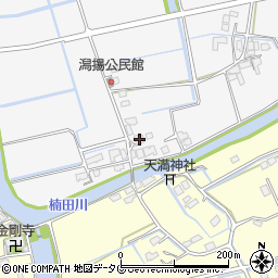 福岡県みやま市高田町江浦1117周辺の地図