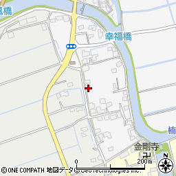 福岡県みやま市高田町江浦1396周辺の地図