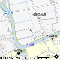 福岡県みやま市高田町江浦1157周辺の地図