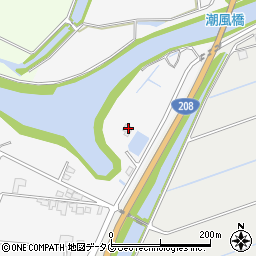 福岡県みやま市高田町江浦1623周辺の地図