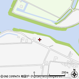 福岡県みやま市高田町江浦1764周辺の地図