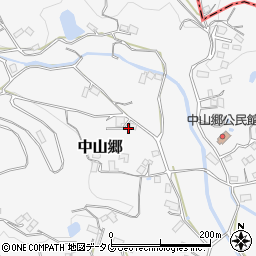 長崎県東彼杵郡川棚町中山郷1399周辺の地図