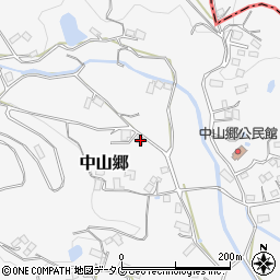 長崎県東彼杵郡川棚町中山郷1380周辺の地図